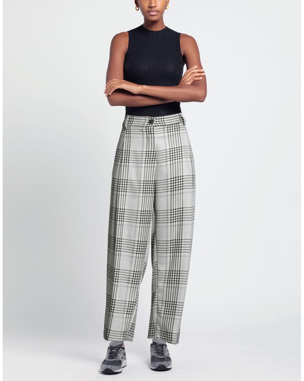 Peperosa Gray Trouser