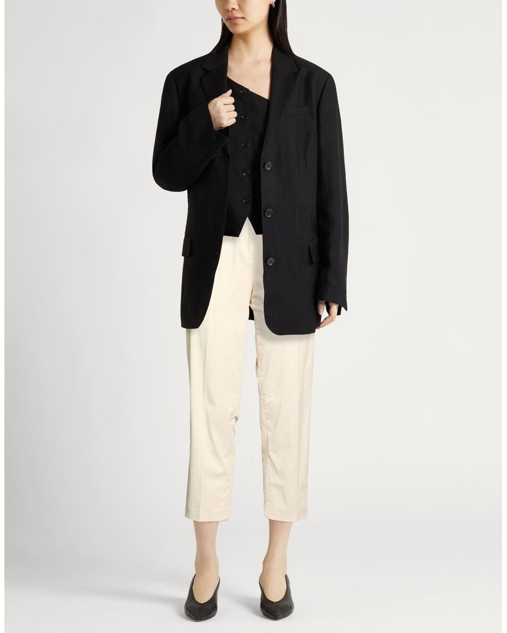 Aspesi Natural Pants Cotton, Elastane