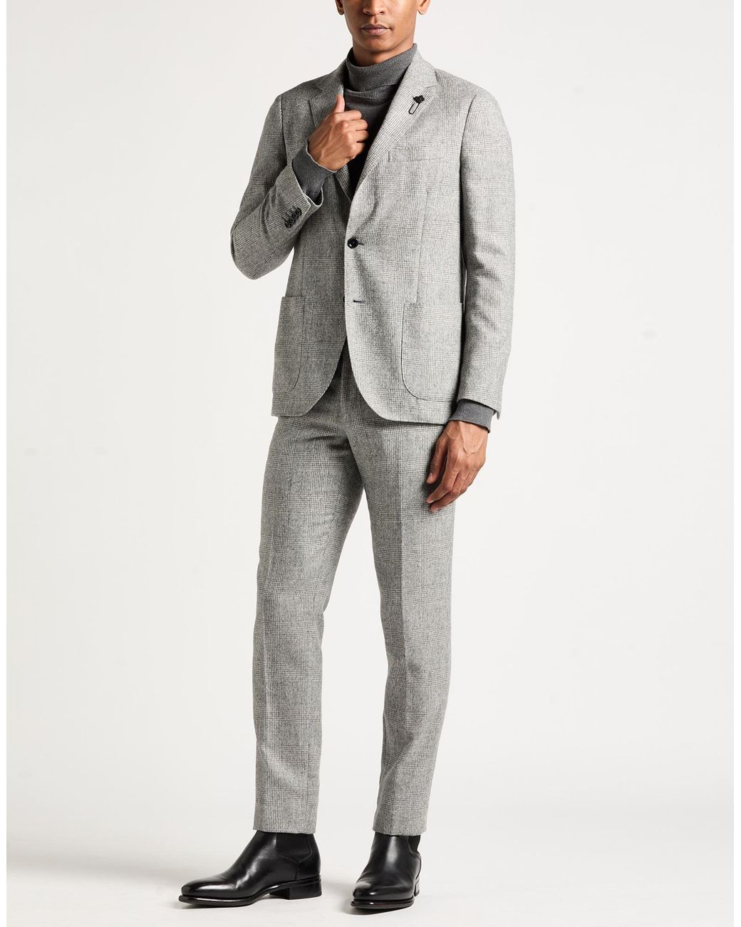 Lardini Gray Suit for men