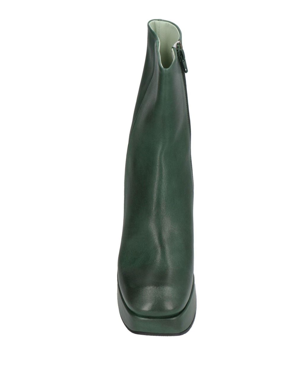 Ixos Green Ankle Boots Leather