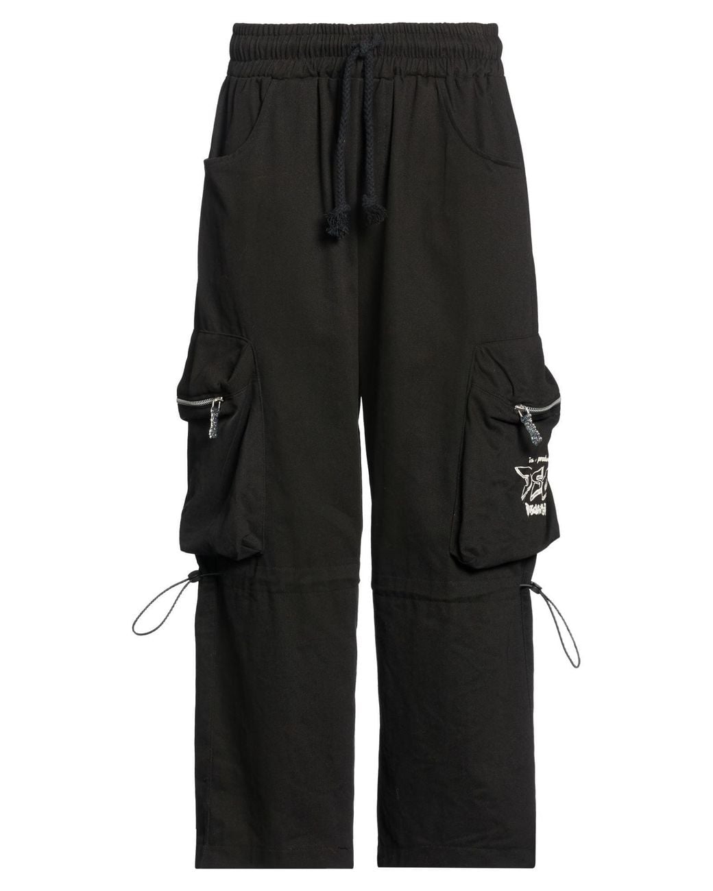 DISCLAIMER Black Pants Cotton