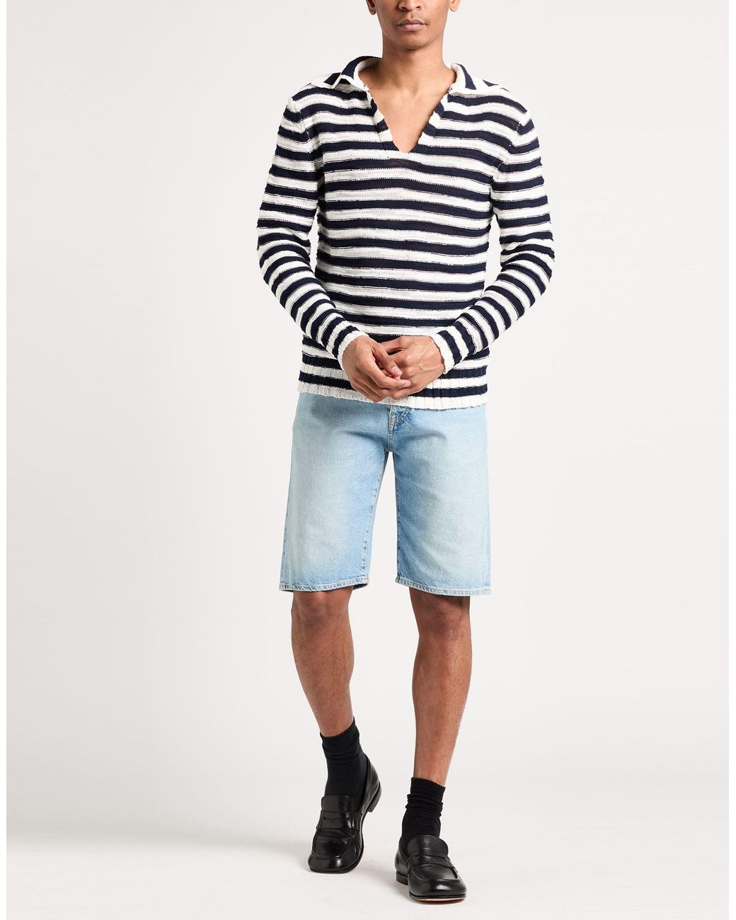 FILIPPO DE LAURENTIIS White Sweater Cotton for men