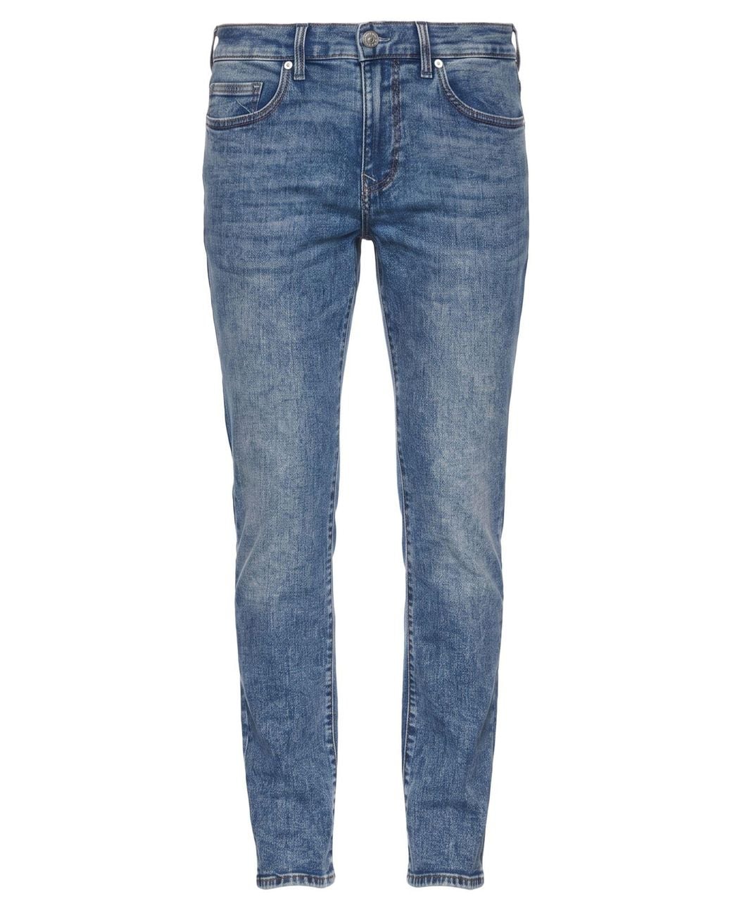 True Religion Blue Jeans Cotton, Polyester, Rayon, Elastane for men