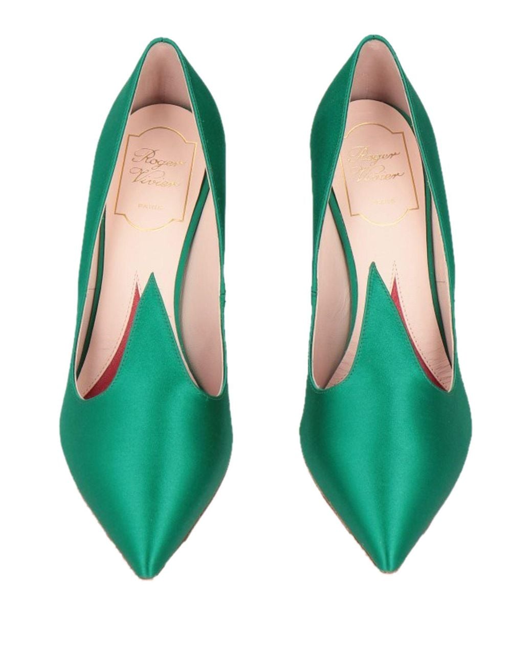 Roger Vivier Green Pumps