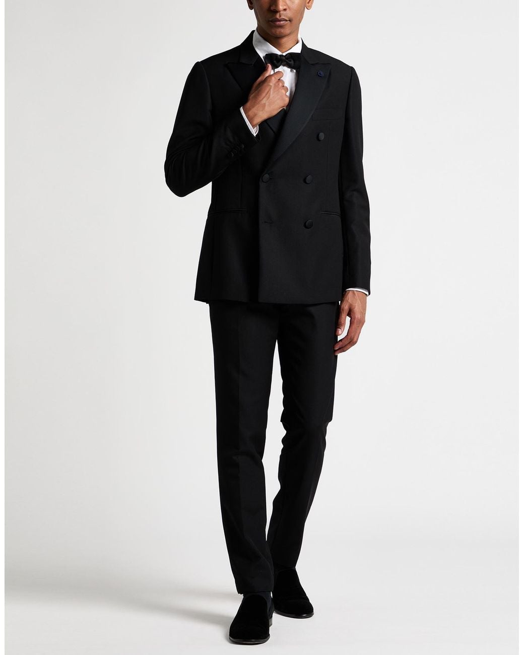 Lardini Black Suits for men