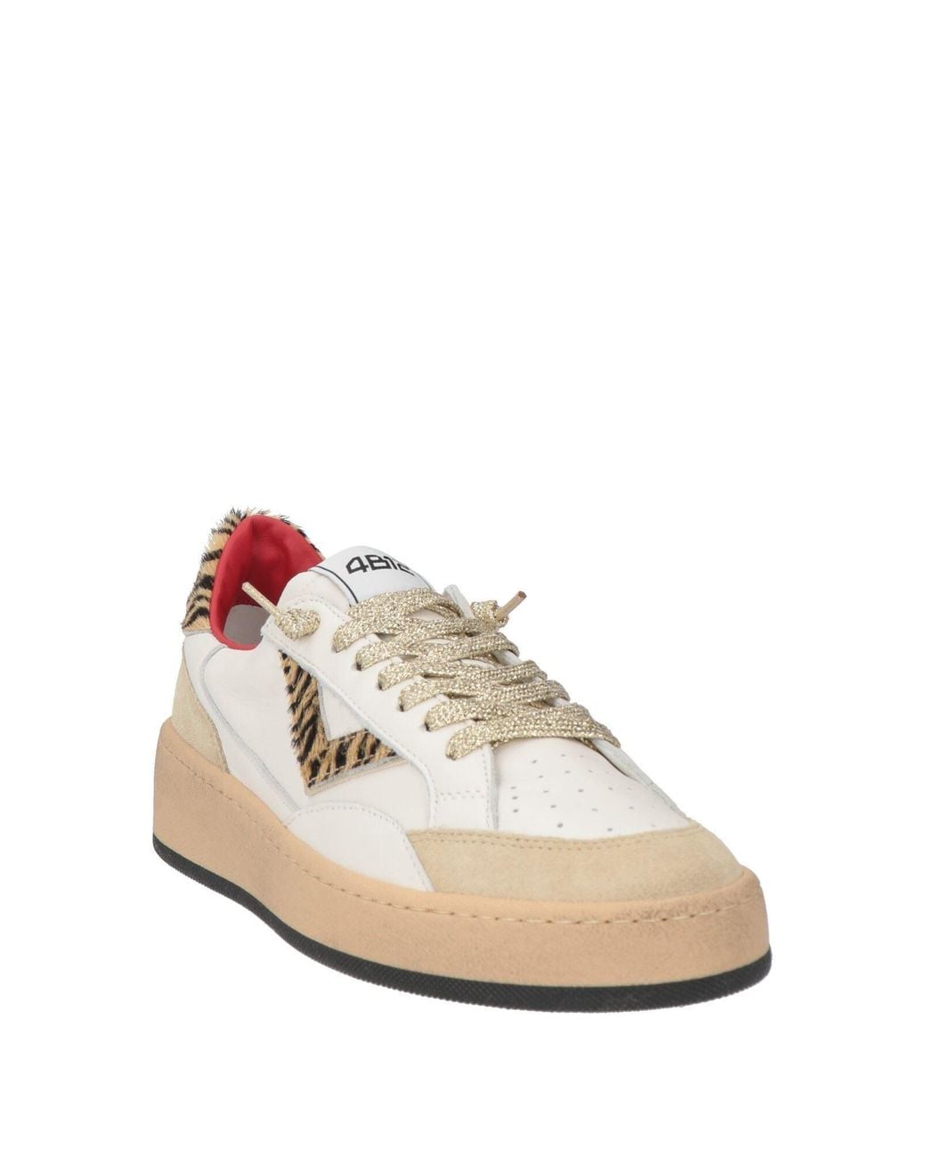 4b12 Pink Sneakers Leather