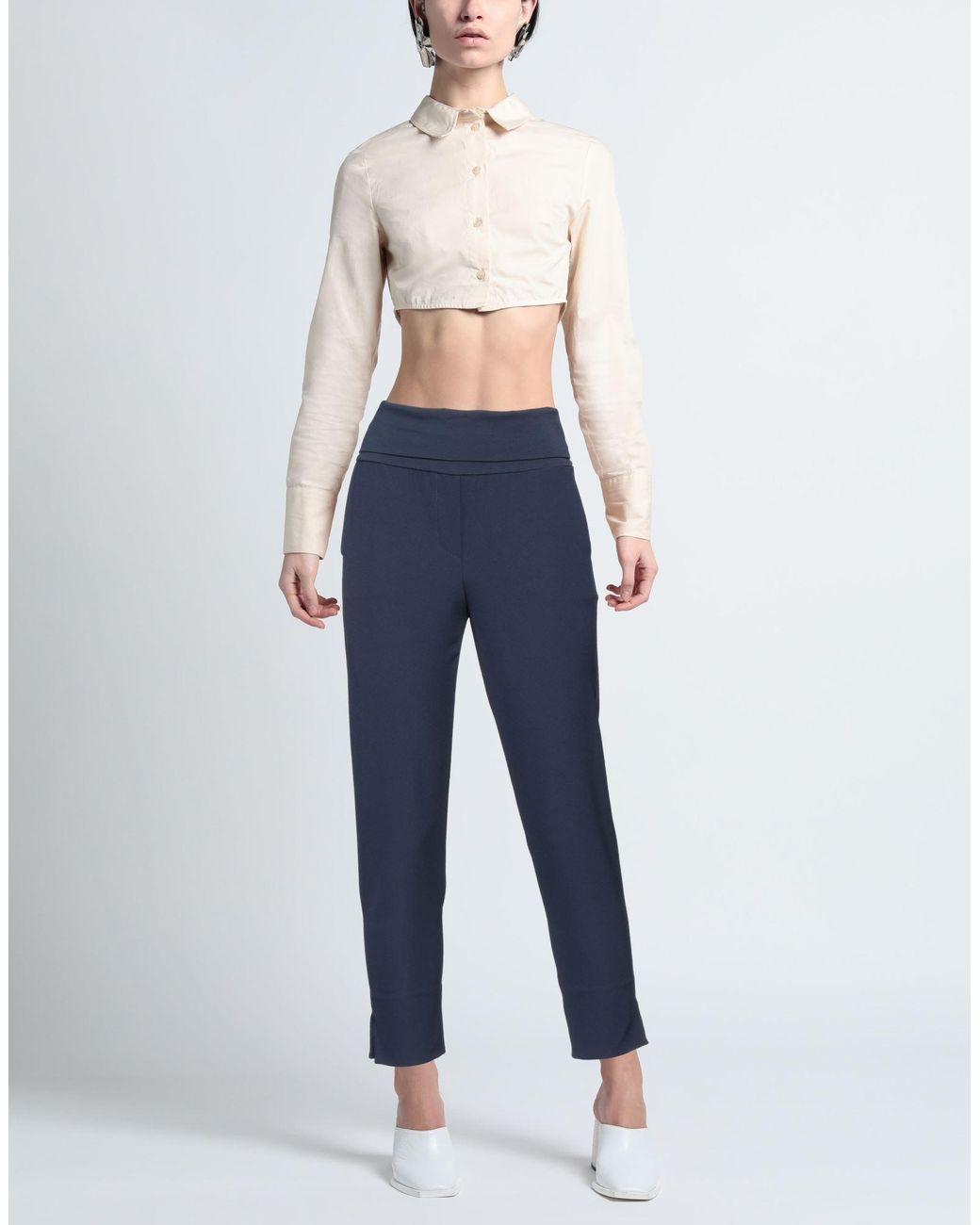 Manila Grace Blue Pants