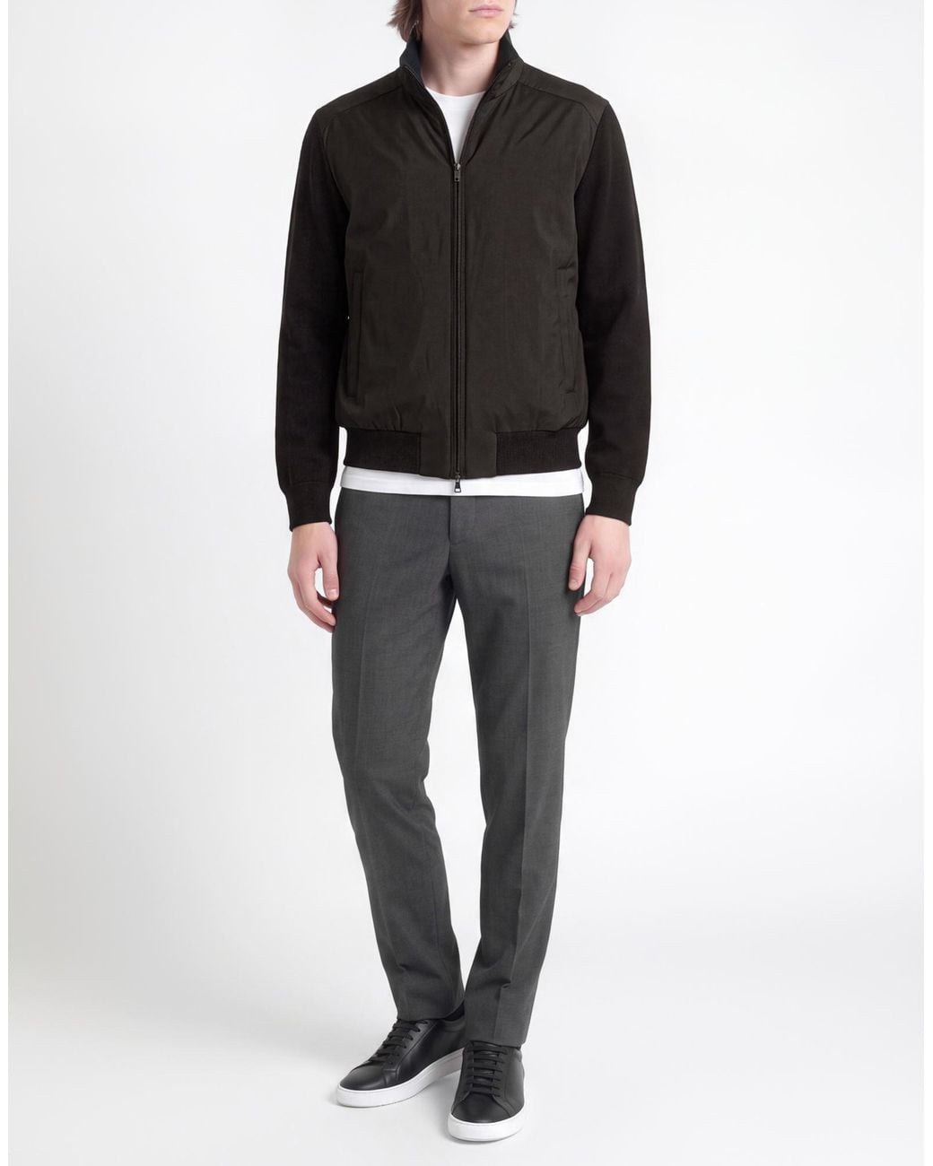 Paul & Shark Black Jacket Virgin Wool, Polyester for men