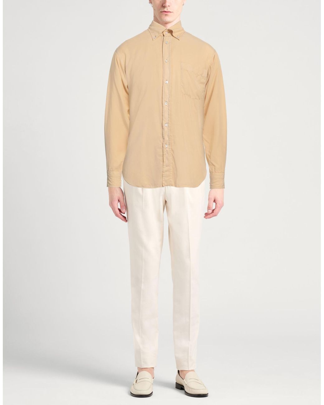 Camisa Tom Ford de hombre de color Natural