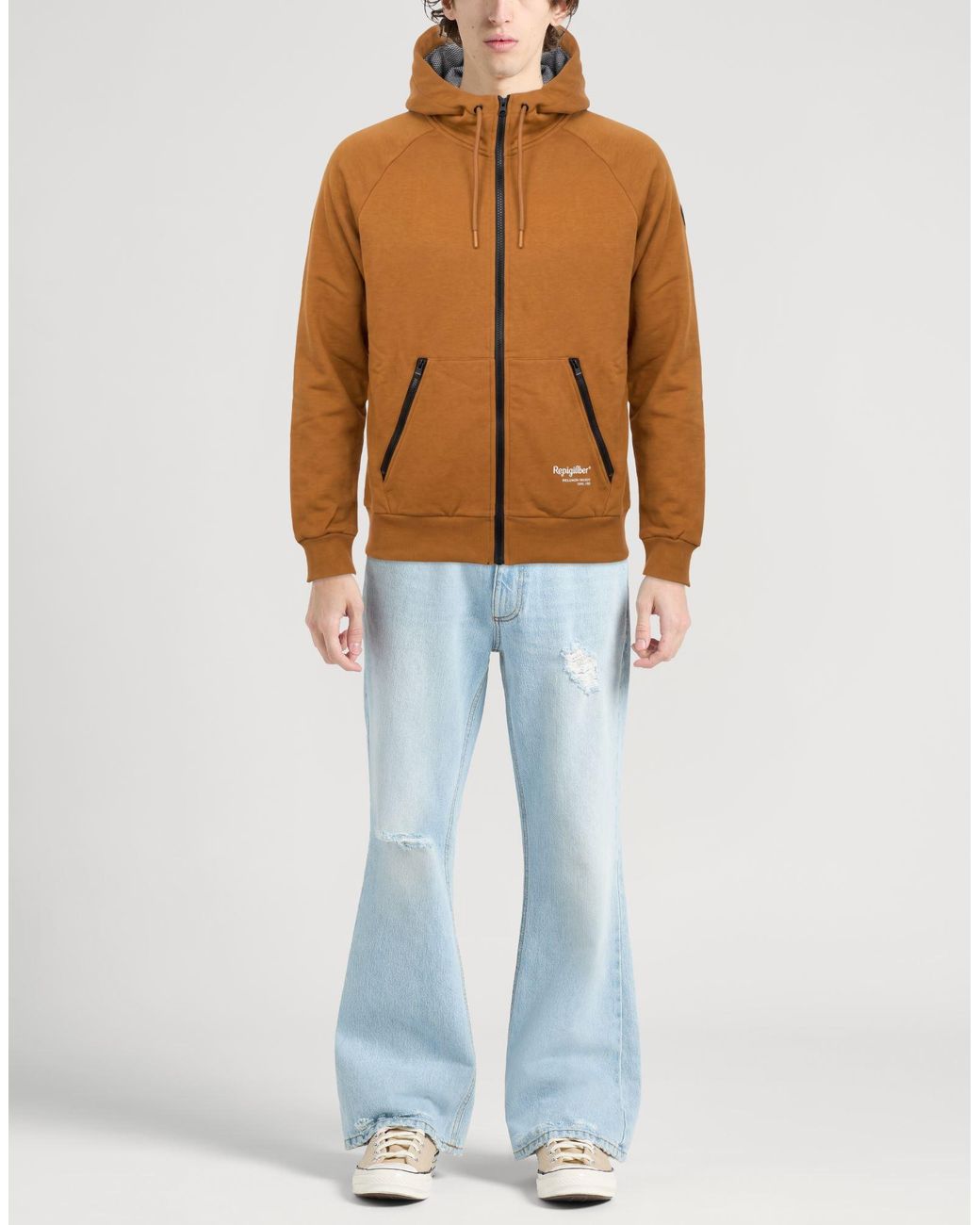 Refrigiwear Brown Sweatshirt for men