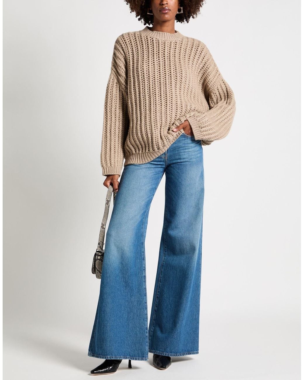 Pullover di Brunello Cucinelli in Natural
