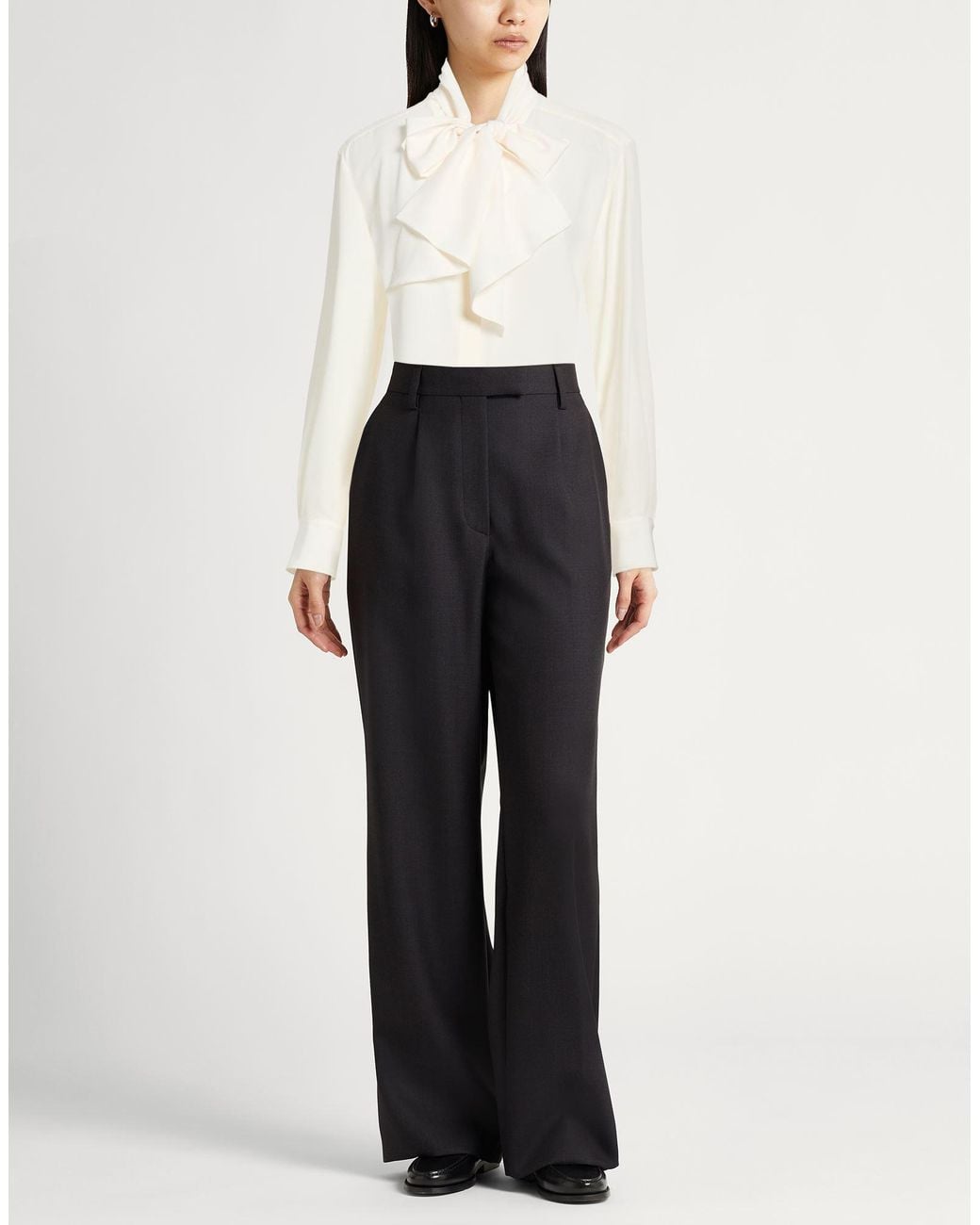 Kiton White Ivory Shirt Silk