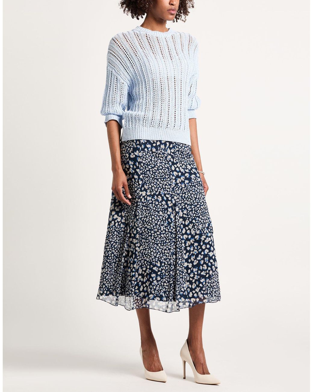 Peserico Blue Light Sweater Cotton