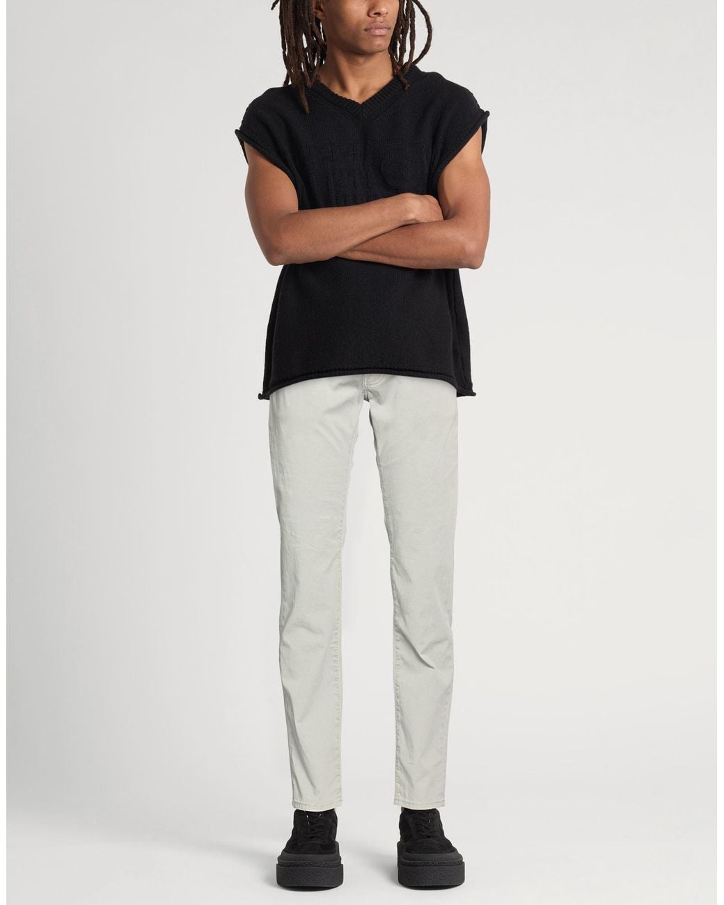 Jacob Cohen Gray Pants for men