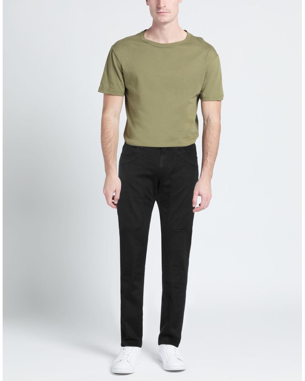 Jeckerson Black Trouser for men