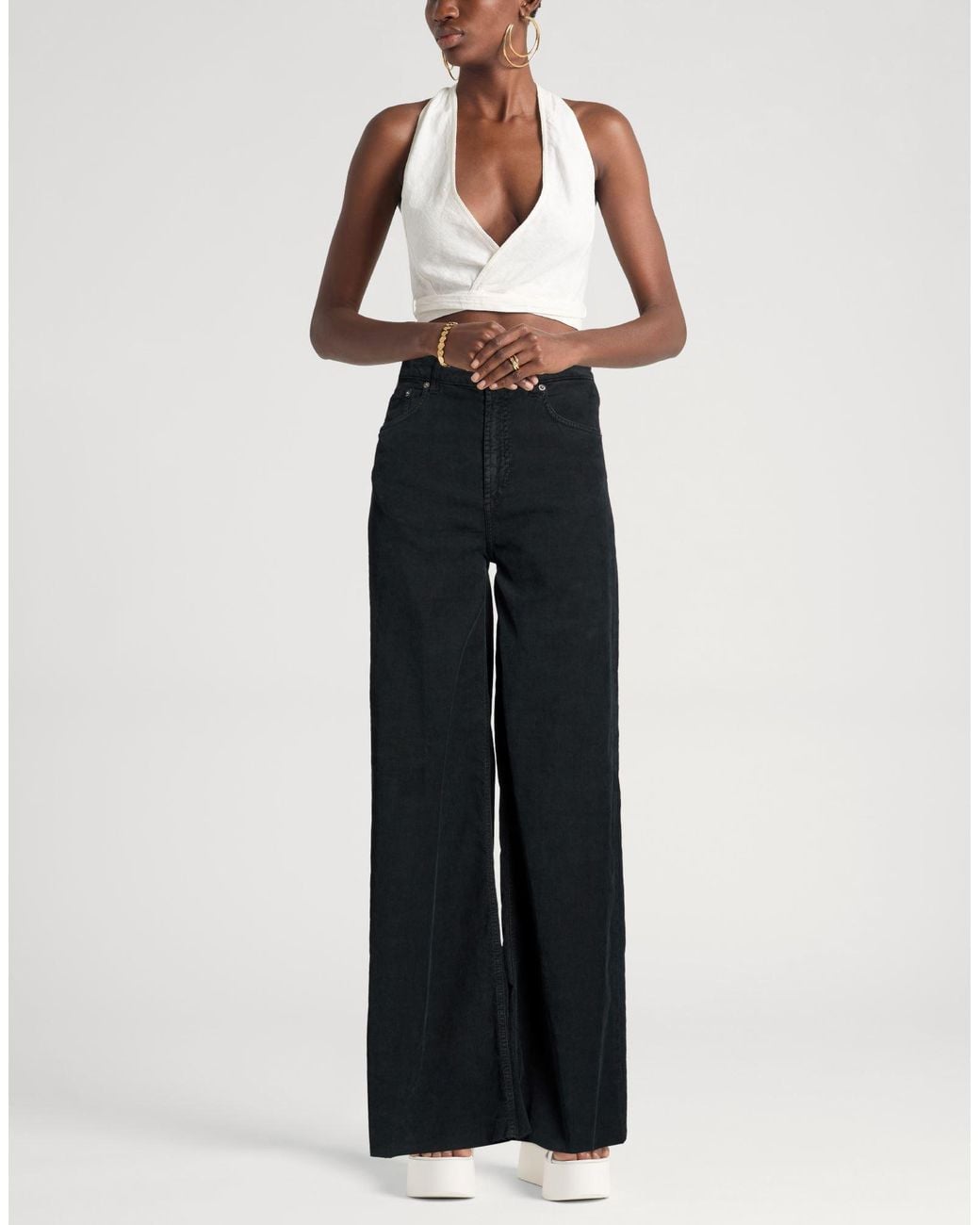 Department 5 Black Trouser