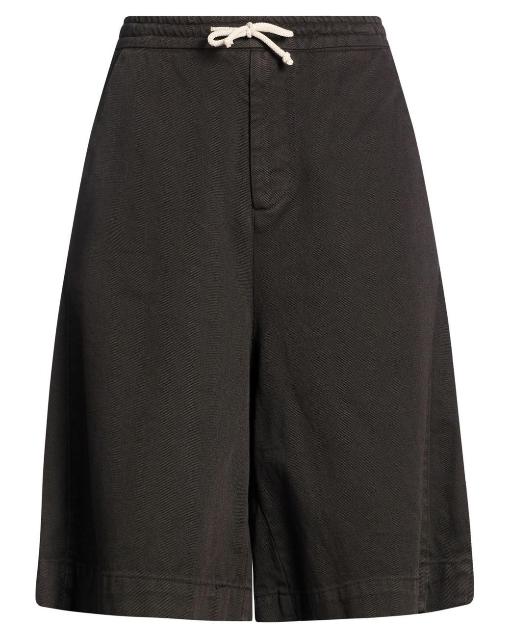 Societe Anonyme Black Dark Shorts & Bermuda Shorts Cotton