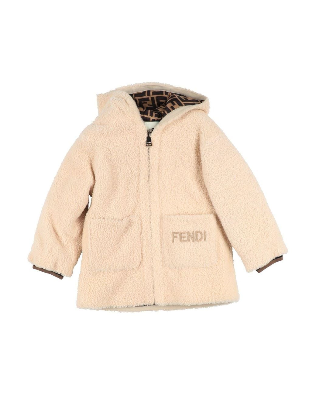 Fendi Natural Shearling & Teddy