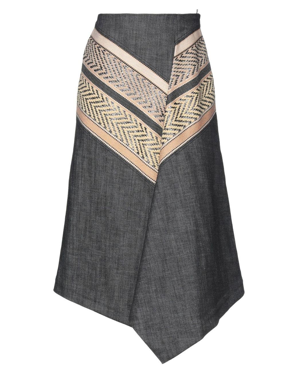 Dorothee Schumacher Gray Denim Skirts