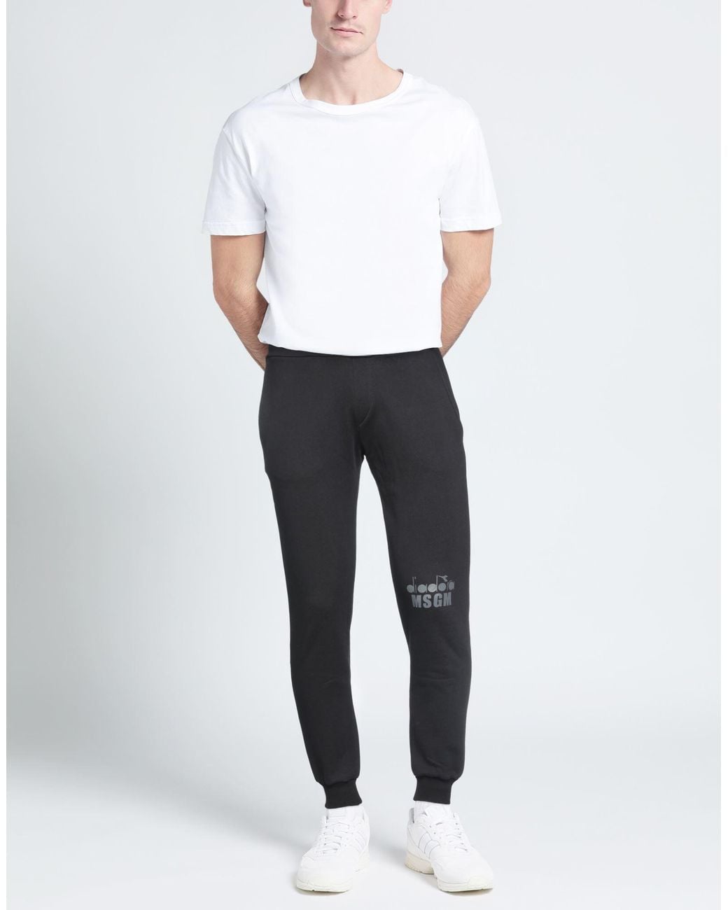 MSGM Blue Pants for men