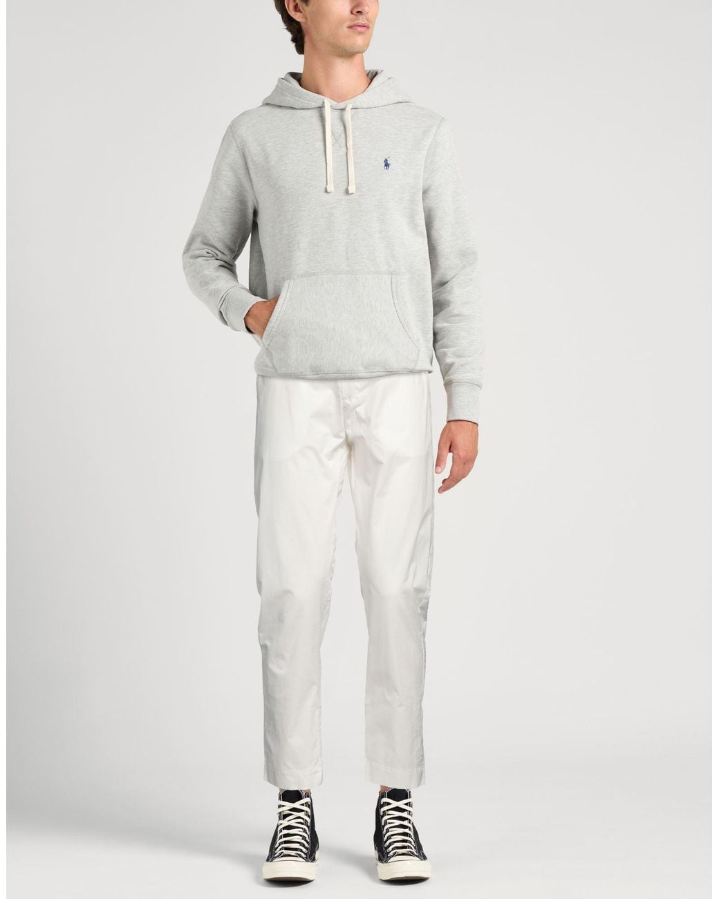 Alpha Studio Hose in White für Herren