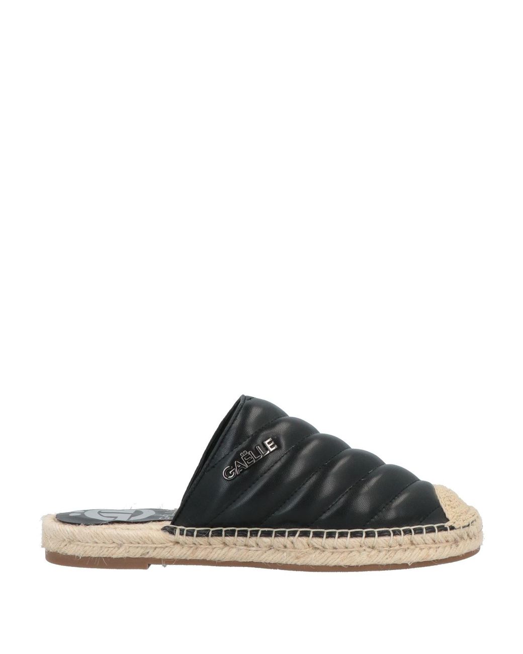 Gaelle Paris Black Espadrilles