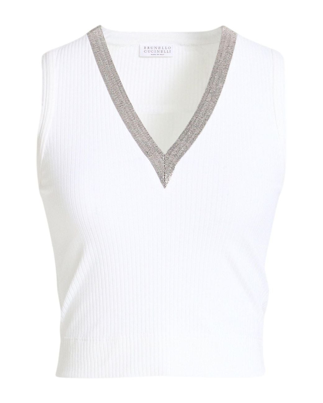 Brunello Cucinelli White Top