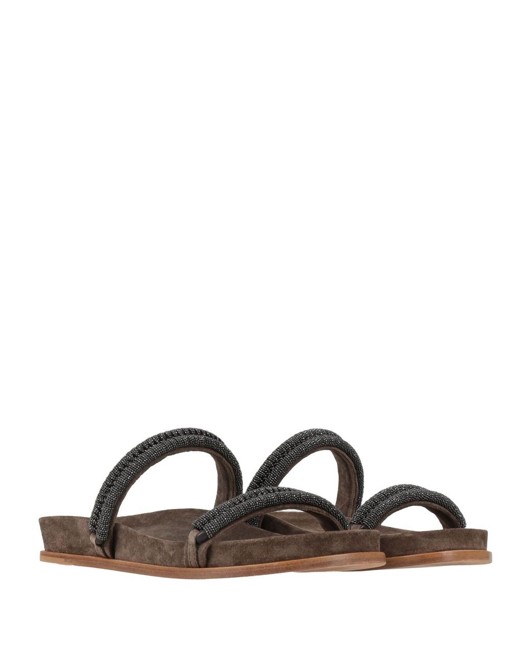 Brunello Cucinelli White Sandals