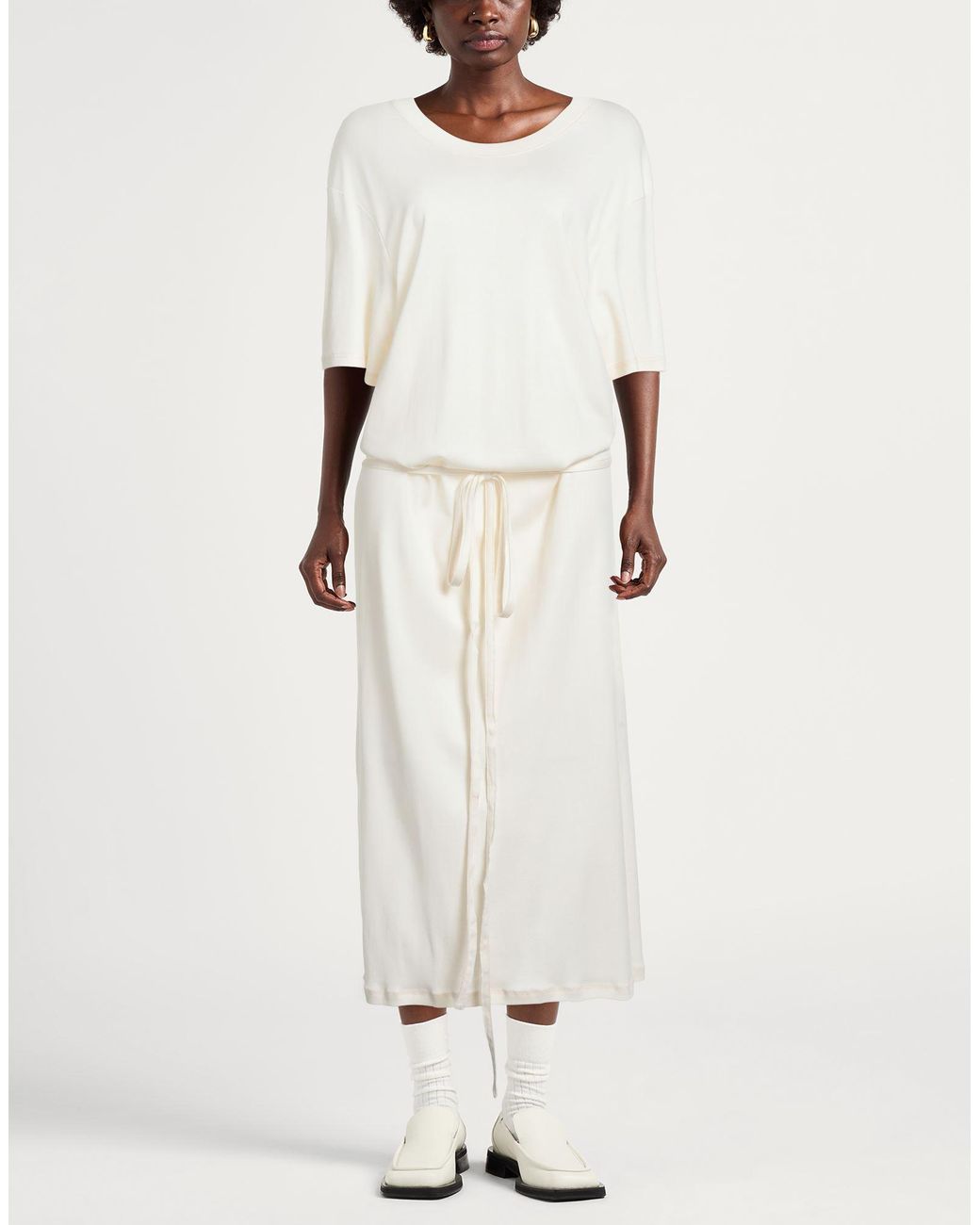 Lemaire White Maxi Dress