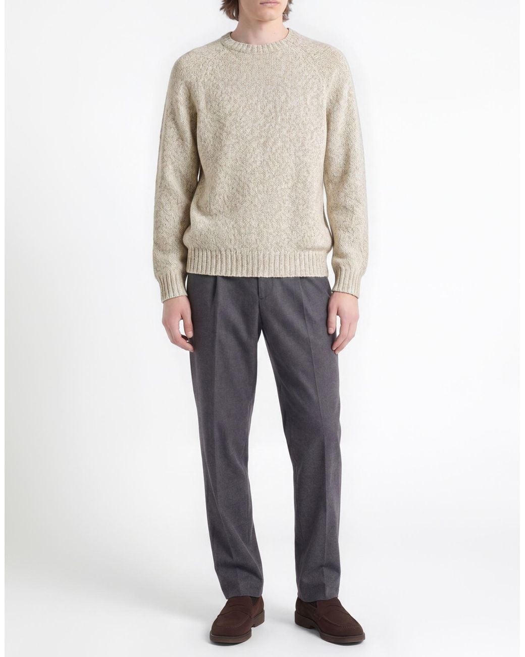 Brunello Cucinelli Pullover in White für Herren