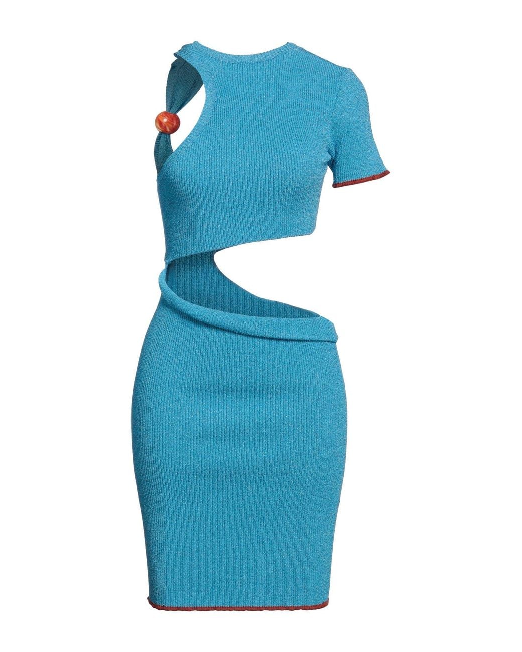 Jacquemus Blue Mini Dress