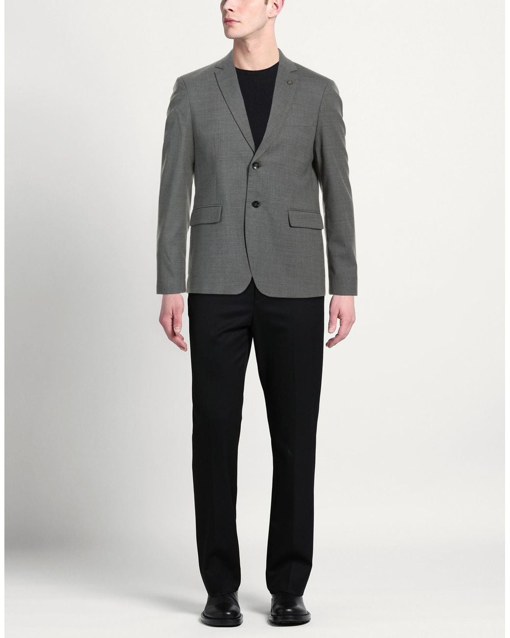 Officina 36 Gray Blazer for men