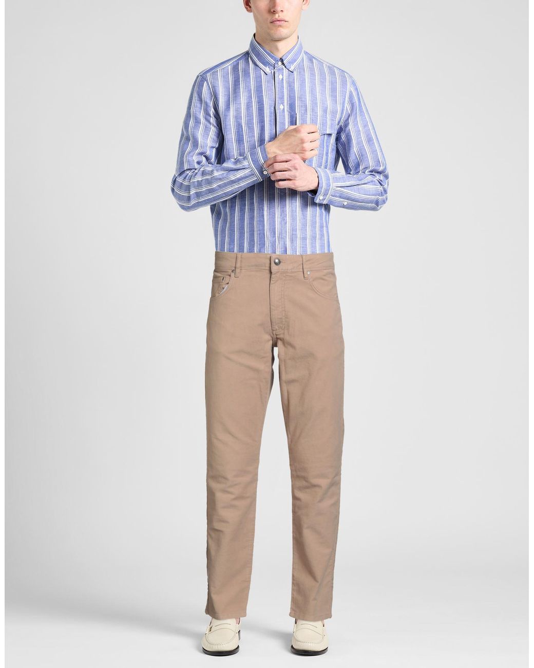 Hackett Natural Pants for men
