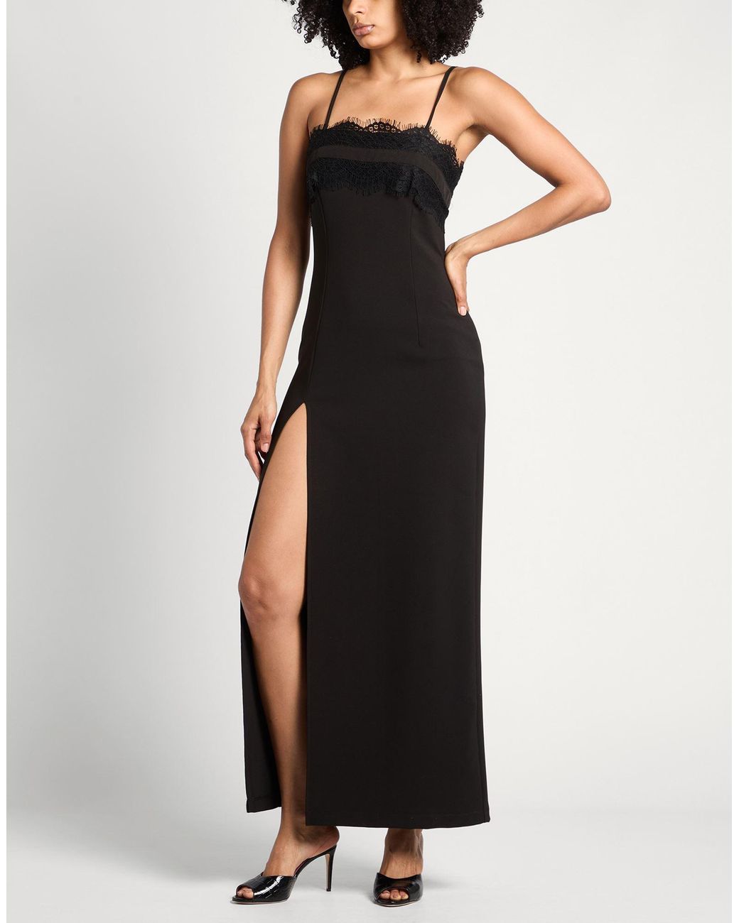 No Secrets Black Maxi Dress