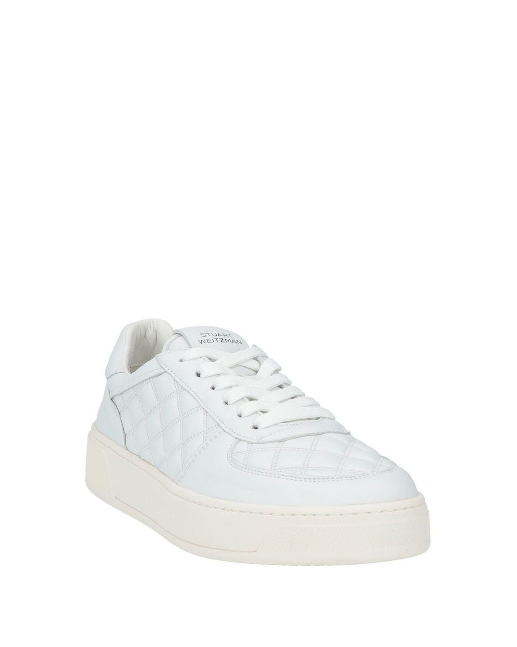Stuart Weitzman White Sneakers Leather