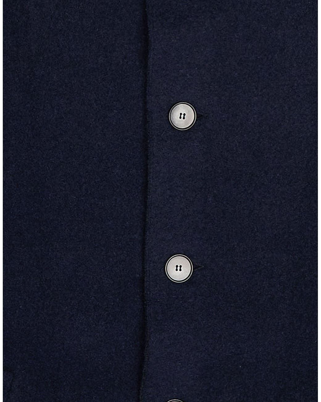 Bellwood Blue Midnight Coat Polyester, Wool for men