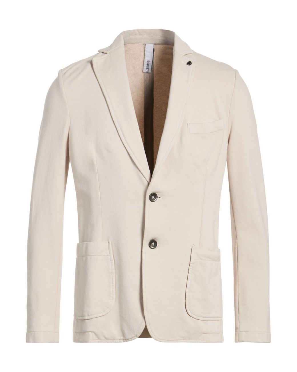 DISTRETTO 12 White Blazers for men