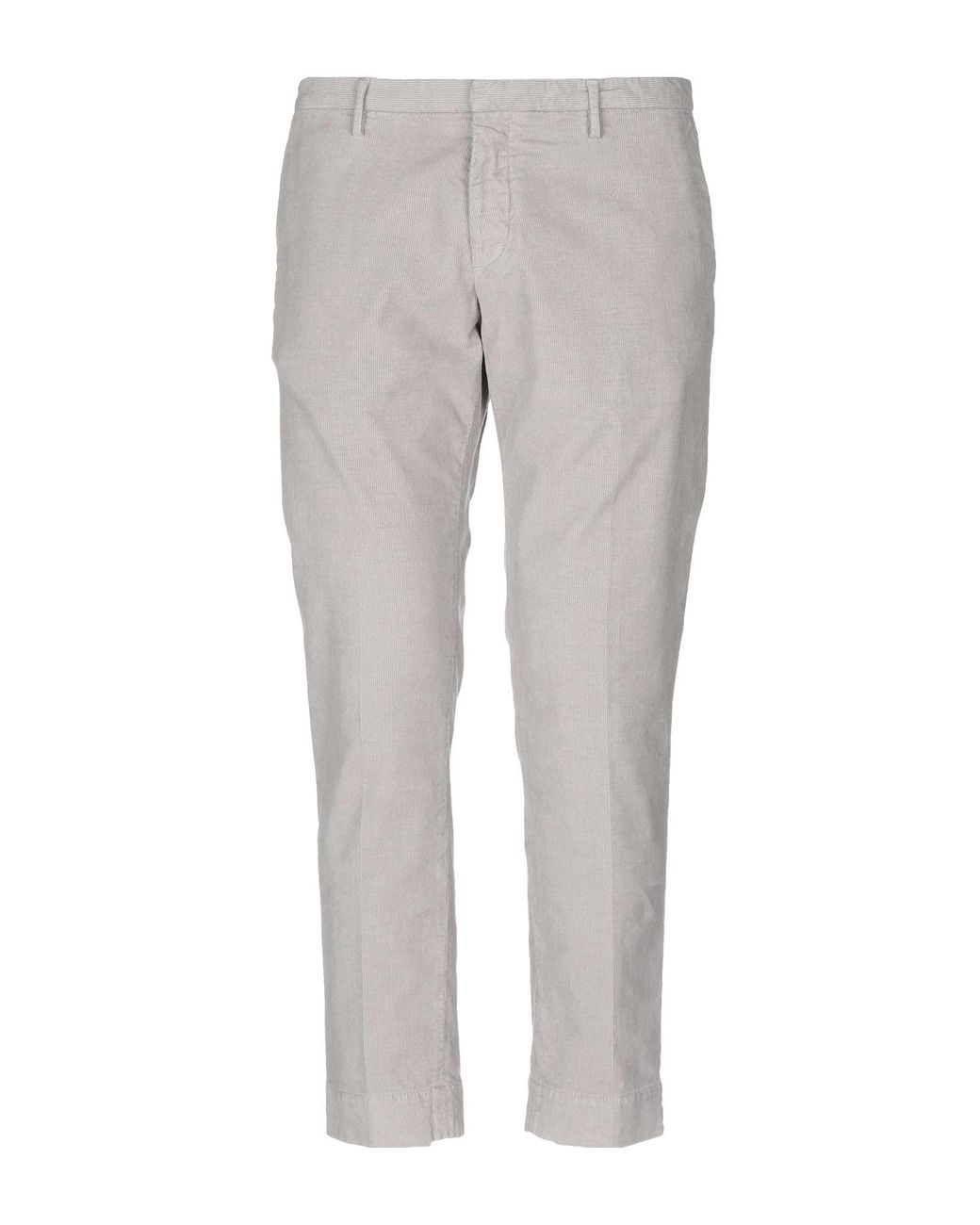 Paolo Pecora Casual Pants in Grey (Gray) for Men - Lyst