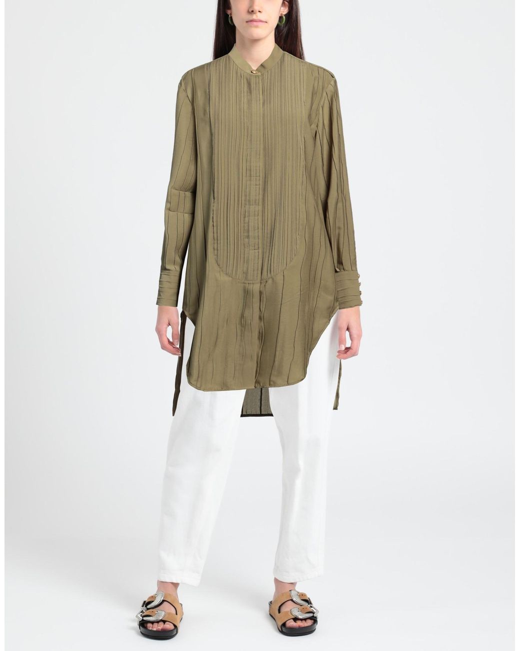 Balmain Green Shirt