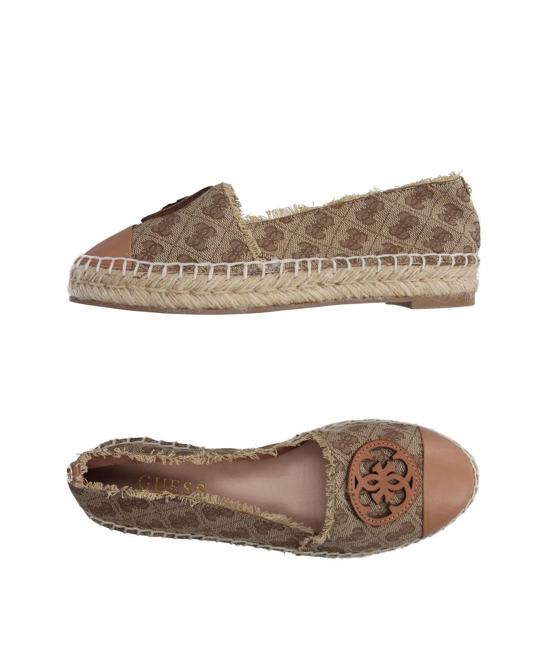 Guess Leather Espadrilles | Lyst