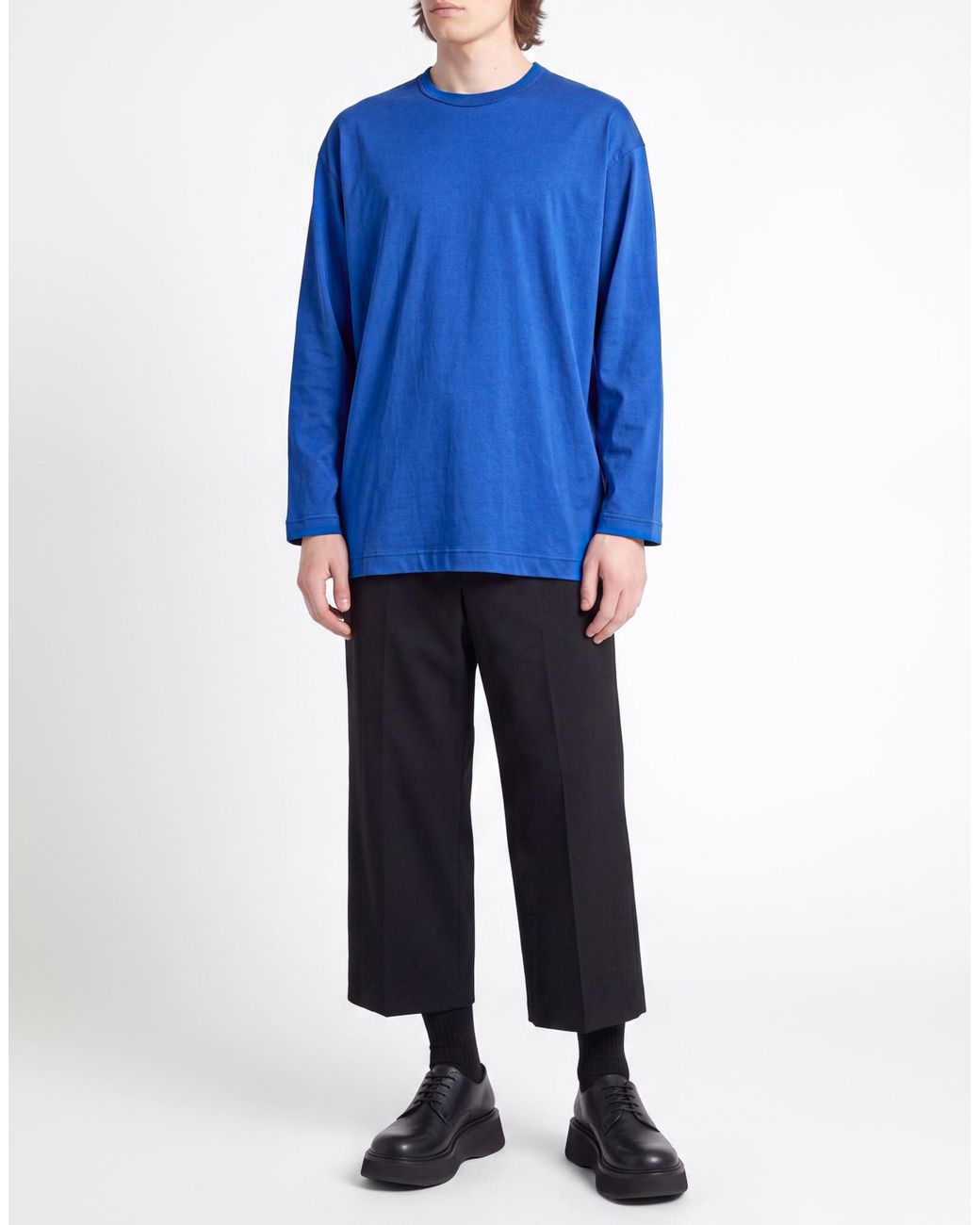 Comme des Garçons Blue T-Shirt Cotton for men