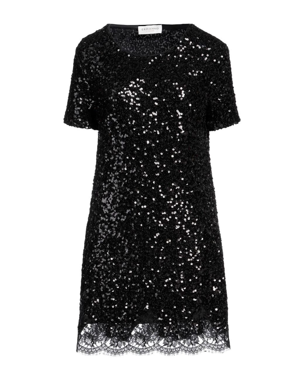 ERMANNO FIRENZE Black Mini Dress