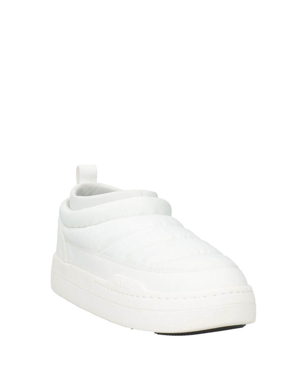 Moon Boot White Ankle Boots Textile Fibers for men