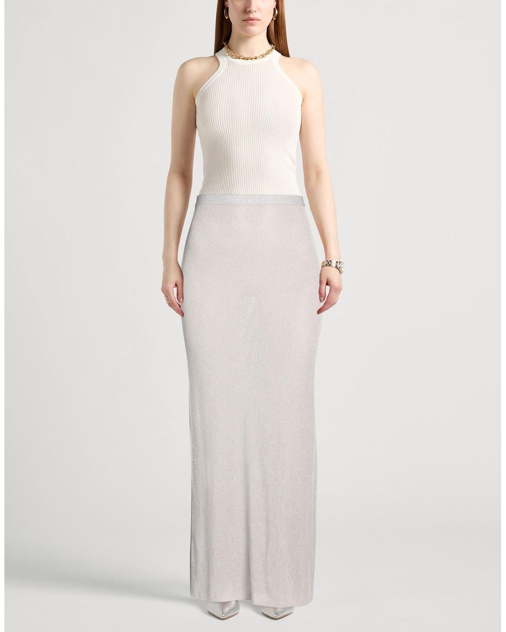 Tom Ford White Maxi Skirt