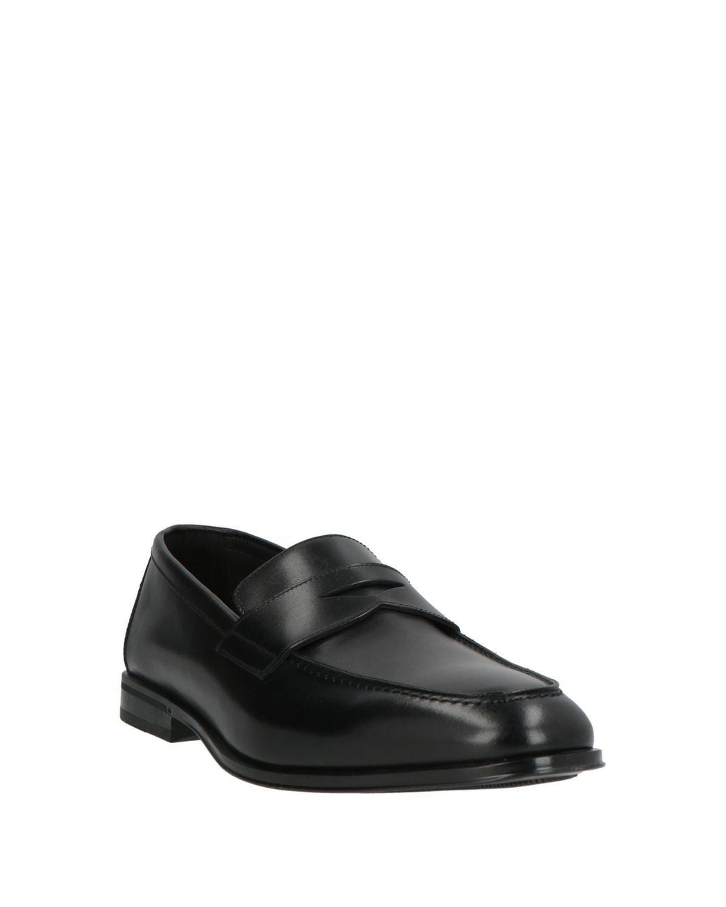 Doucal's Black Nottingham Loafers Leather for men