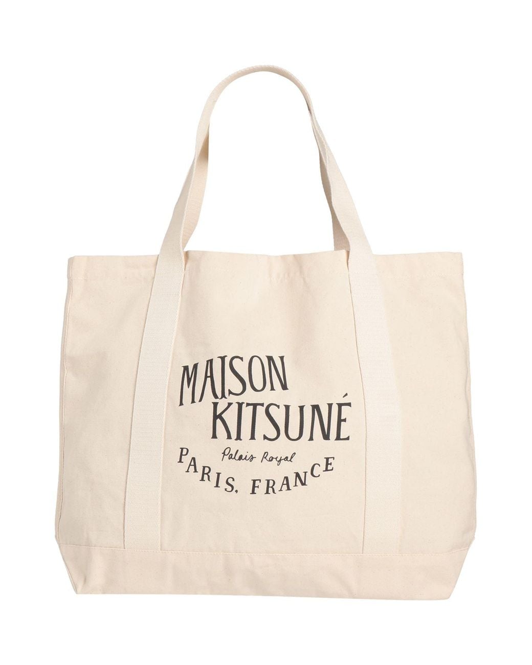 Maison Kitsuné Natural Handbag