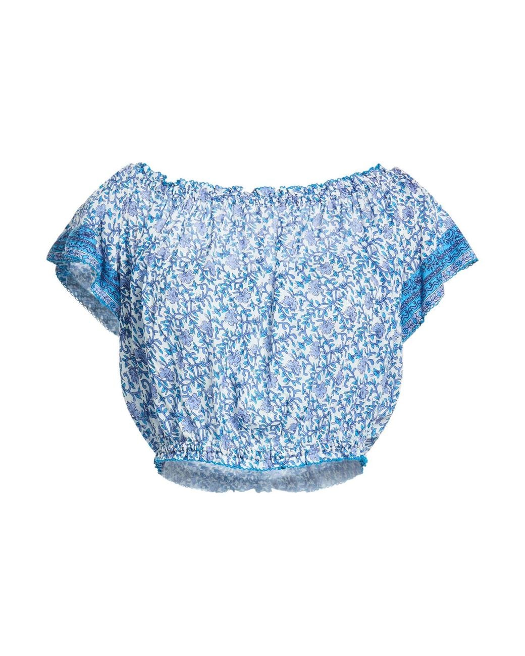 Poupette Blue Top Viscose