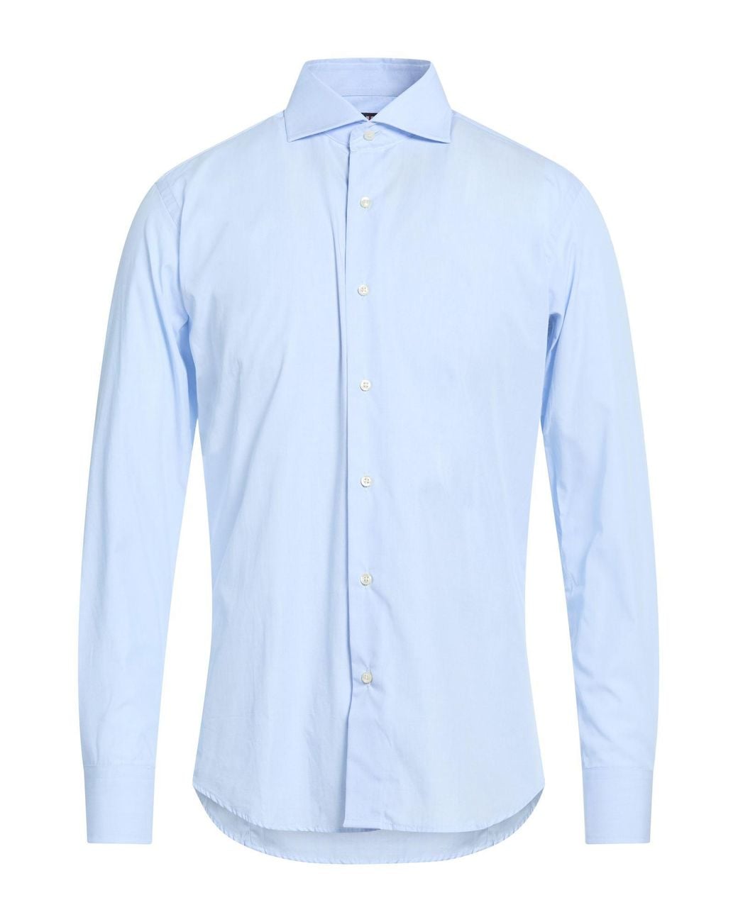 Emanuel Ungaro Blue Shirt Cotton for men