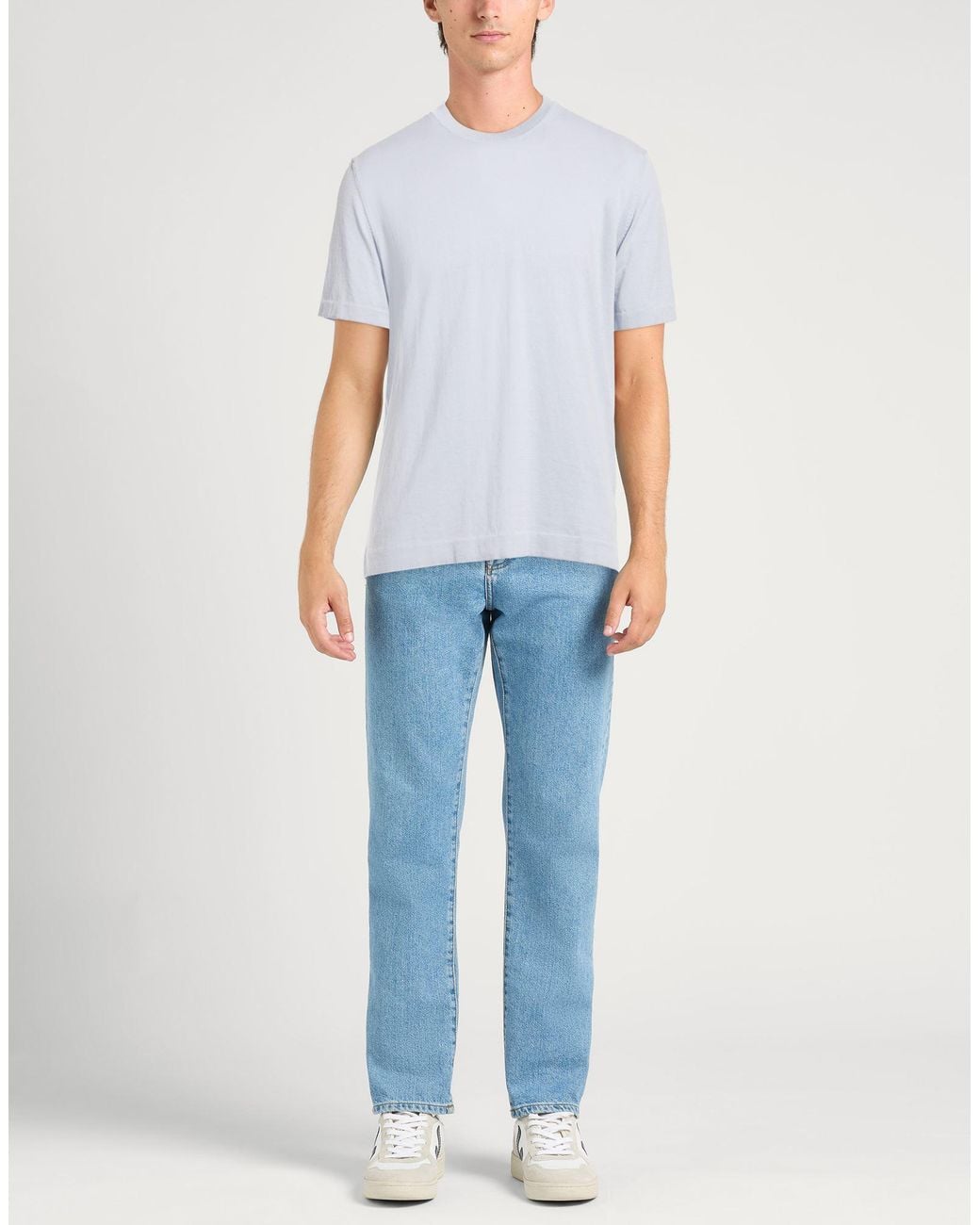Bellwood White Sky Sweater Cotton for men