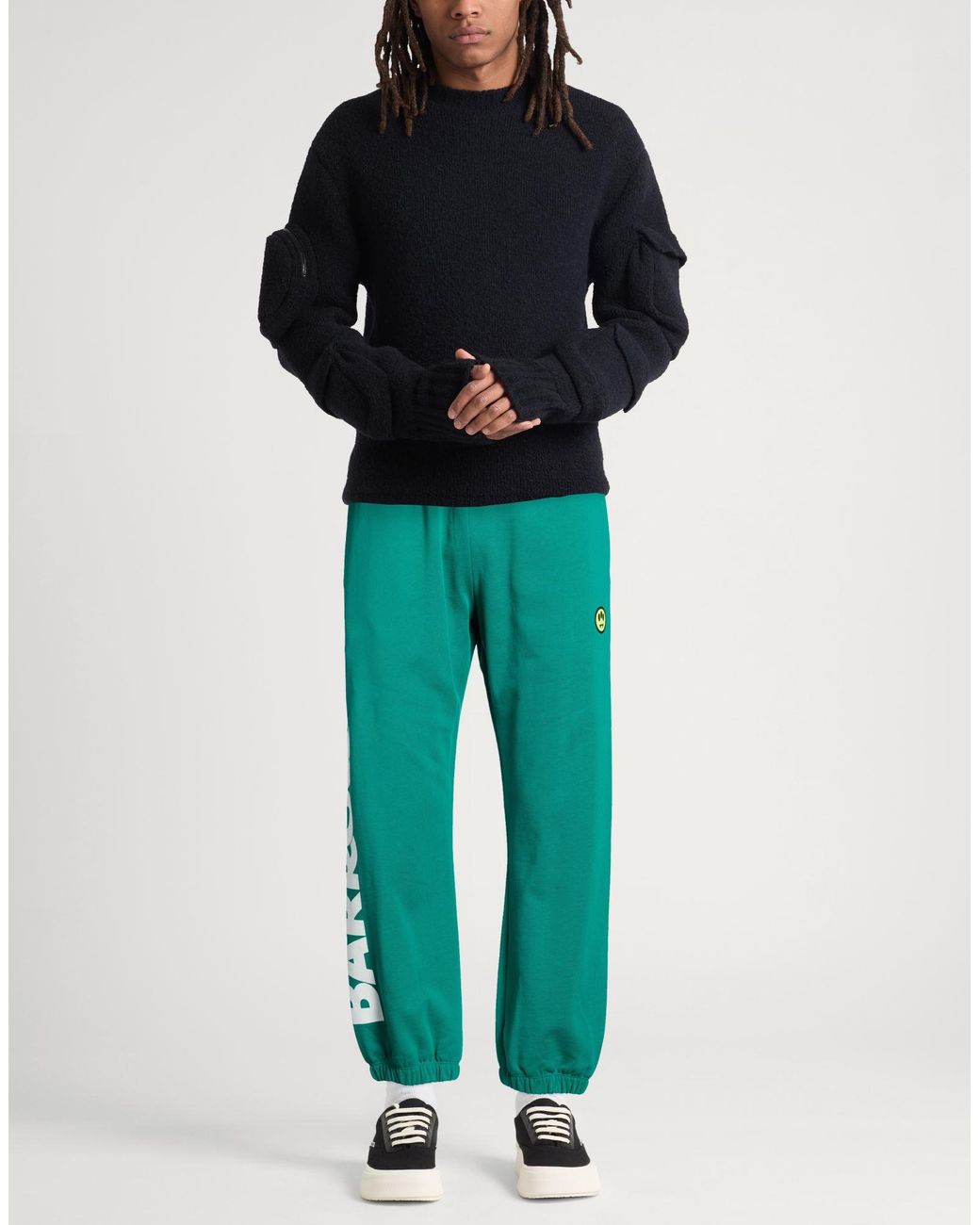 Barrow Green Pants Cotton for men